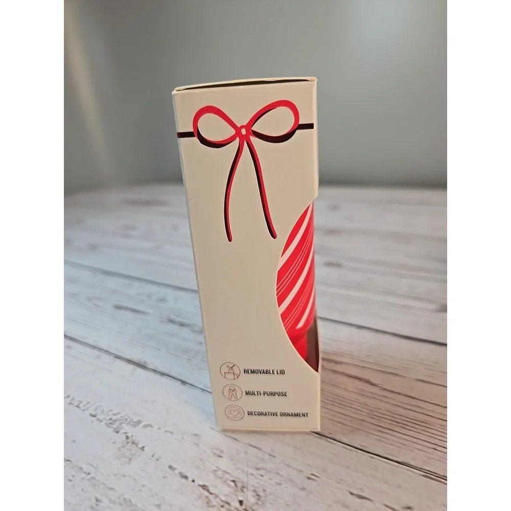 Stanley Ornament Keychain Candy‎ Cane Twist Limited Holiday Collection